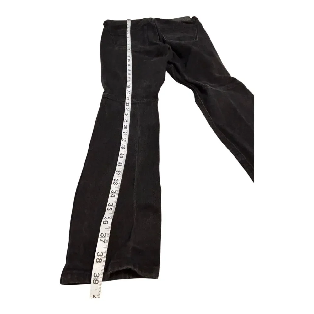 PacSun Stacked Skinny Black Moto Distressed Jeans Men's 30x30